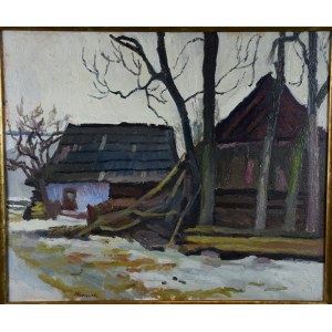 Stanislaw KAMOCKI (1875-1944), Winter in the Tatra Mountains - Zakopane, 1937.