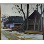 Stanislaw KAMOCKI (1875-1944), "Winter in the Tatra Mountains - Zakopane," 1937.