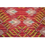 Art Deco kilim with red background, Cracow, Poland, 1930s.