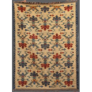 Kilim Art déco, Wytwórnia Kobierzec Kraków, années 1930.