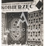 Art Deco kilim, "Kobierzec" Factory Krakow, 1930s.