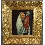 Konstantin Shevchenko (1910-1991), "Rabbi with Torah," oil on board;