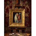 Konstantin Shevchenko (1910-1991), "Rabbi with Torah," oil on board;