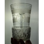 Mug with Karkonosze landscapes, early 19th century, Jelenia Góra, Śnieżka, Cieplice Śląskie, Lower Silesia, Josephinenhütte ?