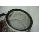 Mug with Karkonosze landscapes, early 19th century, Jelenia Góra, Śnieżka, Cieplice Śląskie, Lower Silesia, Josephinenhütte ?