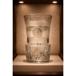 Mug with Karkonosze landscapes, early 19th century, Jelenia Góra, Śnieżka, Cieplice Śląskie, Lower Silesia, Josephinenhütte ?