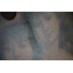 Stanislaw WITKOWSKI, Sisters on a painting palette, early 20th century.