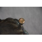 Qilin ladle, Japan, 19th century bronze, champleve enamel;