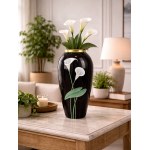 Large flower vase, Ćmielów, 1930s.