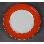Art Deco dessert set, Ćmielów, 1930s.
