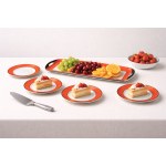 Art Deco dessert set, Ćmielów, 1930s.