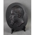 Czeslaw MAKOWSKI (1873-1921), Henryk Sienkiewicz medallion, 1896.