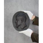 Czeslaw MAKOWSKI (1873-1921), Henryk Sienkiewicz medallion, 1896.