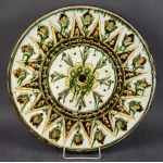 Grand plat Hutsul, Kolomyja ?, 19e siècle. 40 cm !