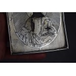 Icon of Christ the Pantocrator, Silver, Russia, 1873, Khlebnikov Shop, Moscow con. XIX c.