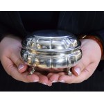 Baroque Sugar Bowl, Silver, Germany, 1st half of the 18th century.