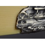 Automobile Paper Knife, Pr. 84 Silver, Russia, St. Petersburg, 1911.