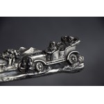 Automobile Paper Knife, Pr. 84 Silver, Russia, St. Petersburg, 1911.