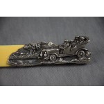 Automobile Paper Knife, Pr. 84 Silver, Russia, St. Petersburg, 1911.