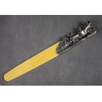 Automobile Paper Knife, Pr. 84 Silver, Russia, St. Petersburg, 1911.