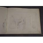 Jan Kazimierz KAUZIK (1860-1930), Sketchbook, 2nd half of 19th century (23 drawings)