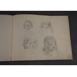 Jan Kazimierz KAUZIK (1860-1930), Sketchbook, 2nd half of 19th century (23 drawings)