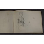 Jan Kazimierz KAUZIK (1860-1930), Sketchbook, 2nd half of 19th century (23 drawings)
