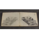 Jan Kazimierz KAUZIK (1860-1930), Sketchbook, 2nd half of 19th century (23 drawings)
