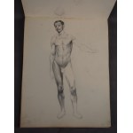 Jan Kazimierz KAUZIK (1860-1930), Sketchbook, 2nd half of 19th century (23 drawings)