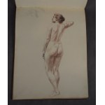 Jan Kazimierz KAUZIK (1860-1930), Sketchbook, 2nd half of 19th century (23 drawings)