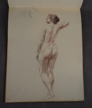 Jan Kazimierz KAUZIK (1860-1930), Szkicownik, 2 poł. XIX w. (23 rysunki)