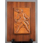 Teodor GAJEWSKI (1902-1948), Dancer, wood, 1945.