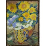 Jerzy TYSKI (1901-1943), "Flowers," Lviv, 1930s. Exhibited at TPSP in Kraków