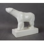 Polar Bear statue, Jozef Czeladz, 1930s.