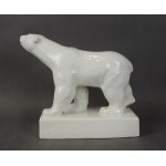 Polar Bear statue, Jozef Czeladz, 1930s.