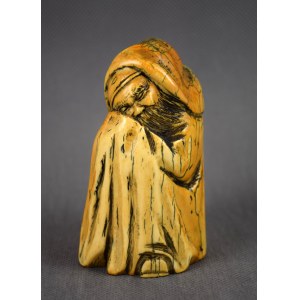Okimono Sage, bone, China, 1st half of 20th century.