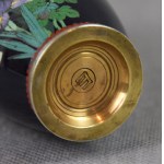 Vase, Hayashi Yojiro, cloisonné enamel, Japan, Nagoya, Meiji, Signed, ca. 1900.