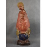 Jan BIERNACKI (1879-1930), "Madonna Immaculata," Czechowski-Wojnacki, Warsaw, 1920s. ceramic, Unikat