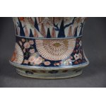Large Imari style vase, Samson, Paris, 19th century.