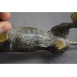 Viennese bronze, Hunting Dog, ca. 1900 Signed