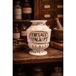 Glass pharmacy container, 18th century (damaged)