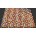 Art Deco kilim, geometric, Poland, 1930s.