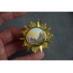 Freemasonry, Polish Freemasonry, Order of the Lodge of the Rising Sun + Songbook + pouch + sash, Lomza 1816. UNIQUE