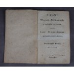 Freemasonry, Polish Freemasonry, Order of the Lodge of the Rising Sun + Songbook + pouch + sash, Lomza 1816. UNIQUE