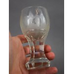 Masonic Cup, glass, 19th century. Freemasonry