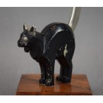 Sculpture Nasty Cat Art Deco, Poland, Borderlands, 1938 Morszczyn Zdrój