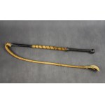 Nahayka (nagayka), whip, Caucasus, Russia, 1938 Silver, niello