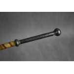 Nahayka (nagayka), whip, Caucasus, Russia, 1938 Silver, niello