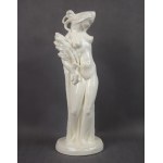 Figure "Allegory of Summer," Pexider Letovice, Czechoslovakia, faience, 1930s.