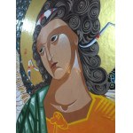 Aleksandra RUSAKOVA (b. 1986), Icon. Archangel Gabriel, 2026